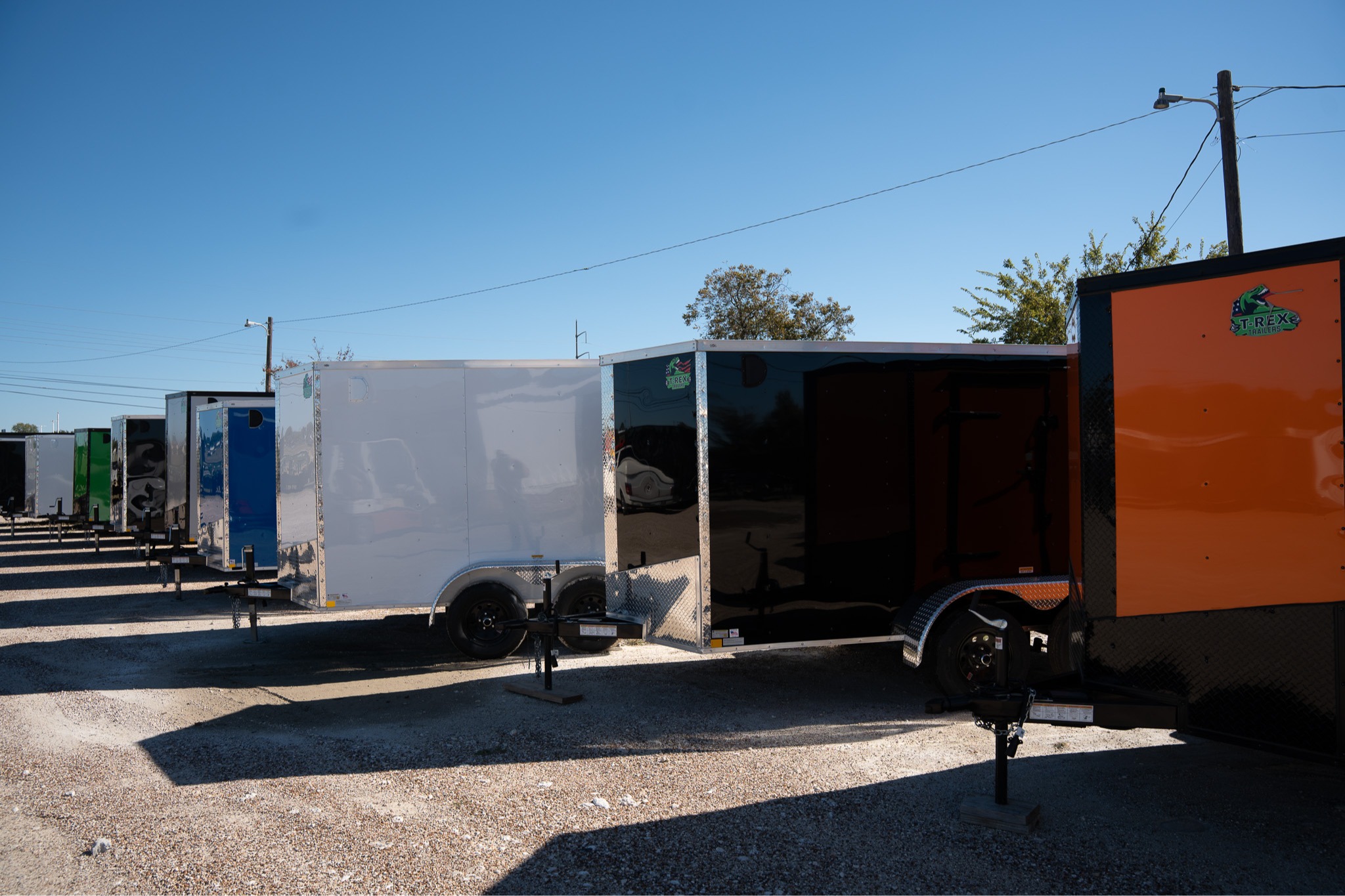 Enclosed trailers
