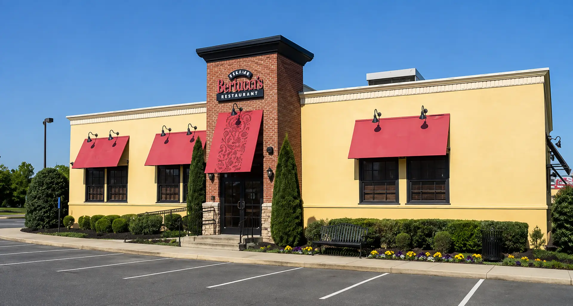 The exterior of Bertucci's Christiana