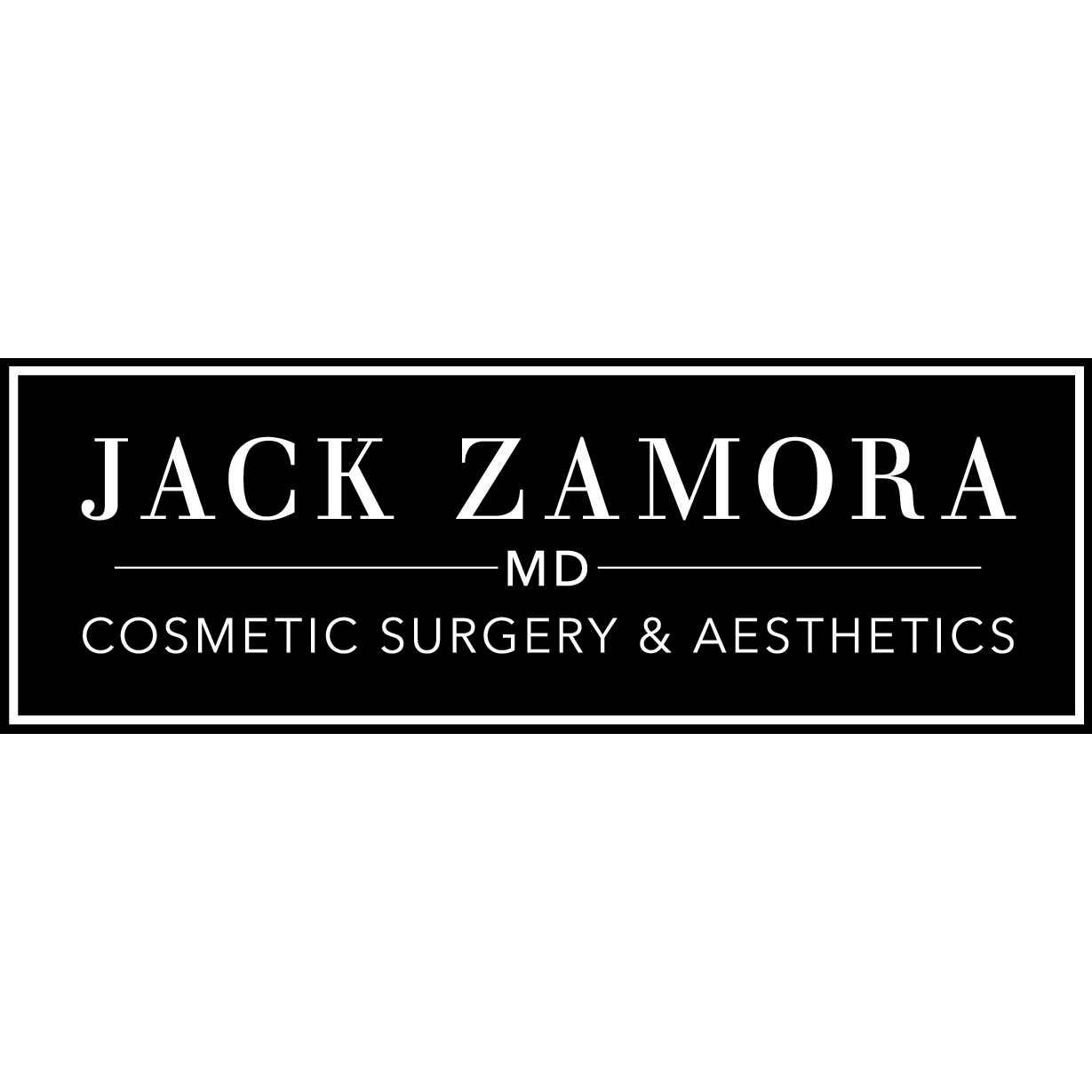 Jack Zamora MD Cosmetic Surgery and Aesthetics Logo