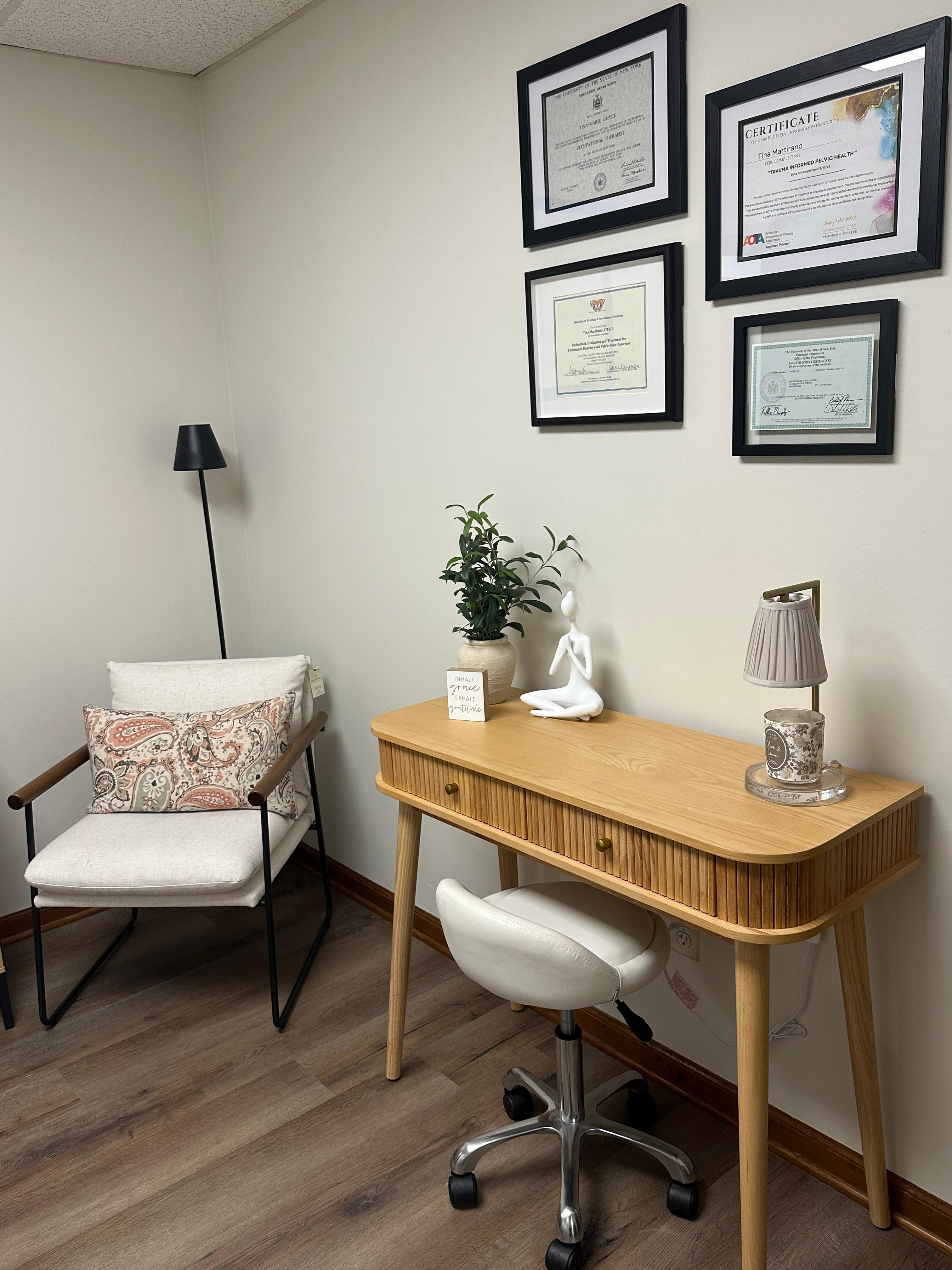 Balanced OT Wellness Pelvic Health Treatment Room