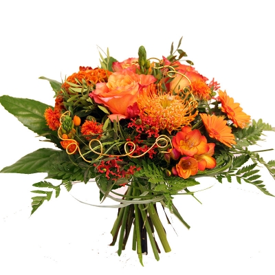 Blumenstrauß mit Exoten - besonderen Blumen