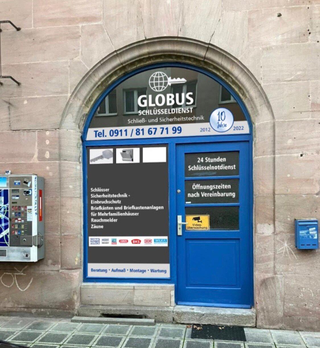 Bild 1 Globus Schlüsseldienst Schließ- und Sicherheitstechnik in Nürnberg