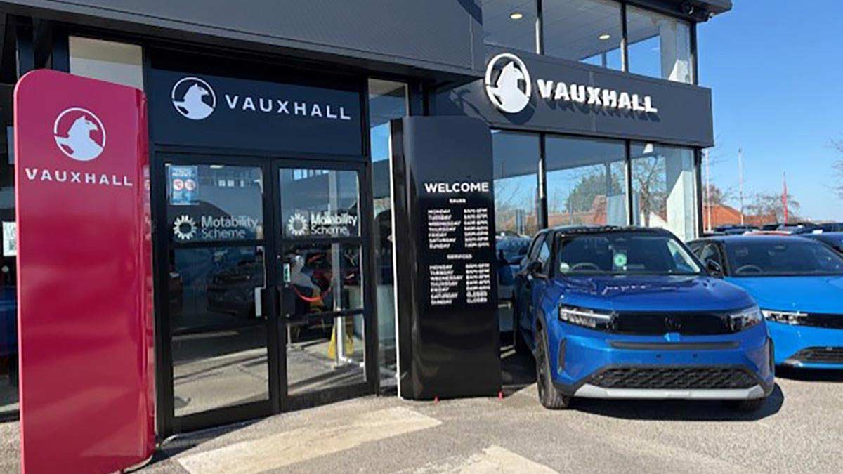 Vauxhall Mansfield Entrance