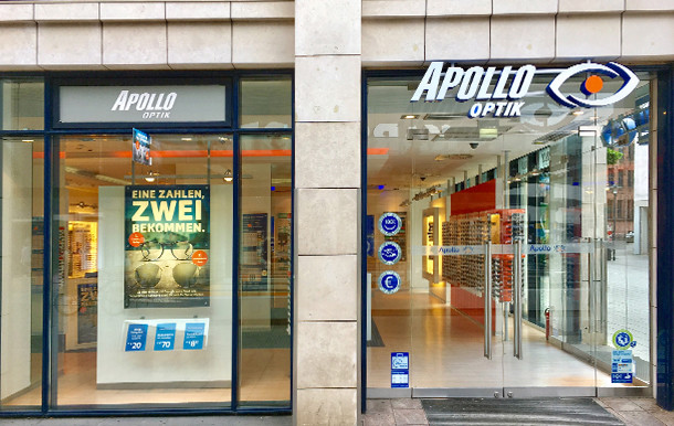 Bild 1 Apollo-Optik in Saarbrücken