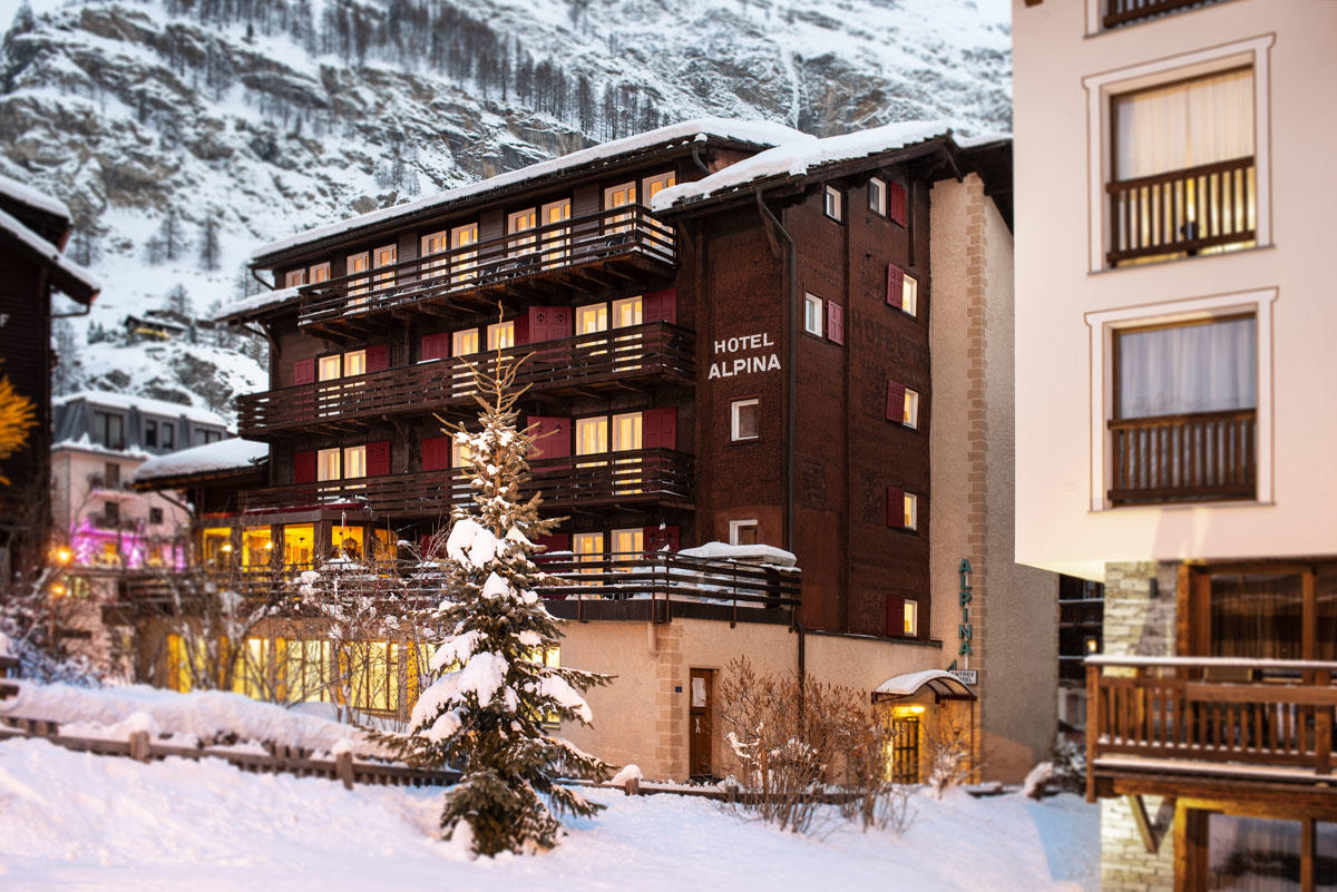 Hotel Alpina, Englischer Viertel 5 in Zermatt