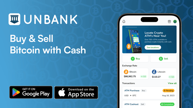 Images Unbank Bitcoin ATM
