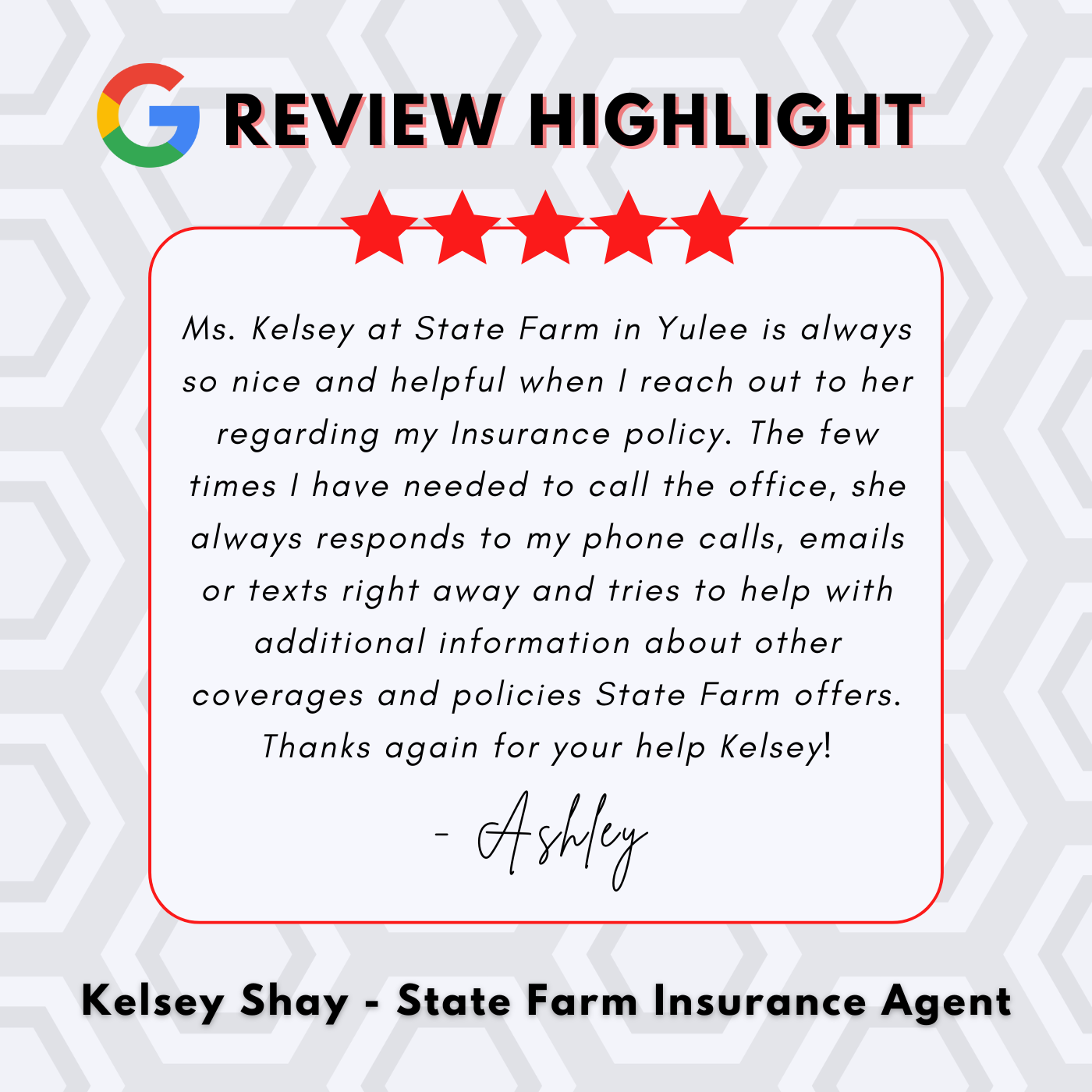 Thank you for the 5-star review!