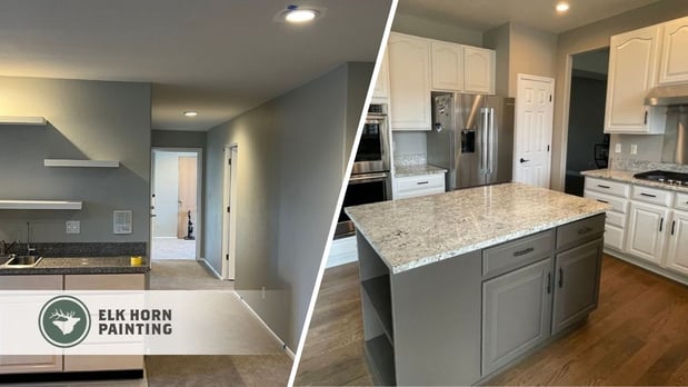 Images Elk Horn Painting - Denver