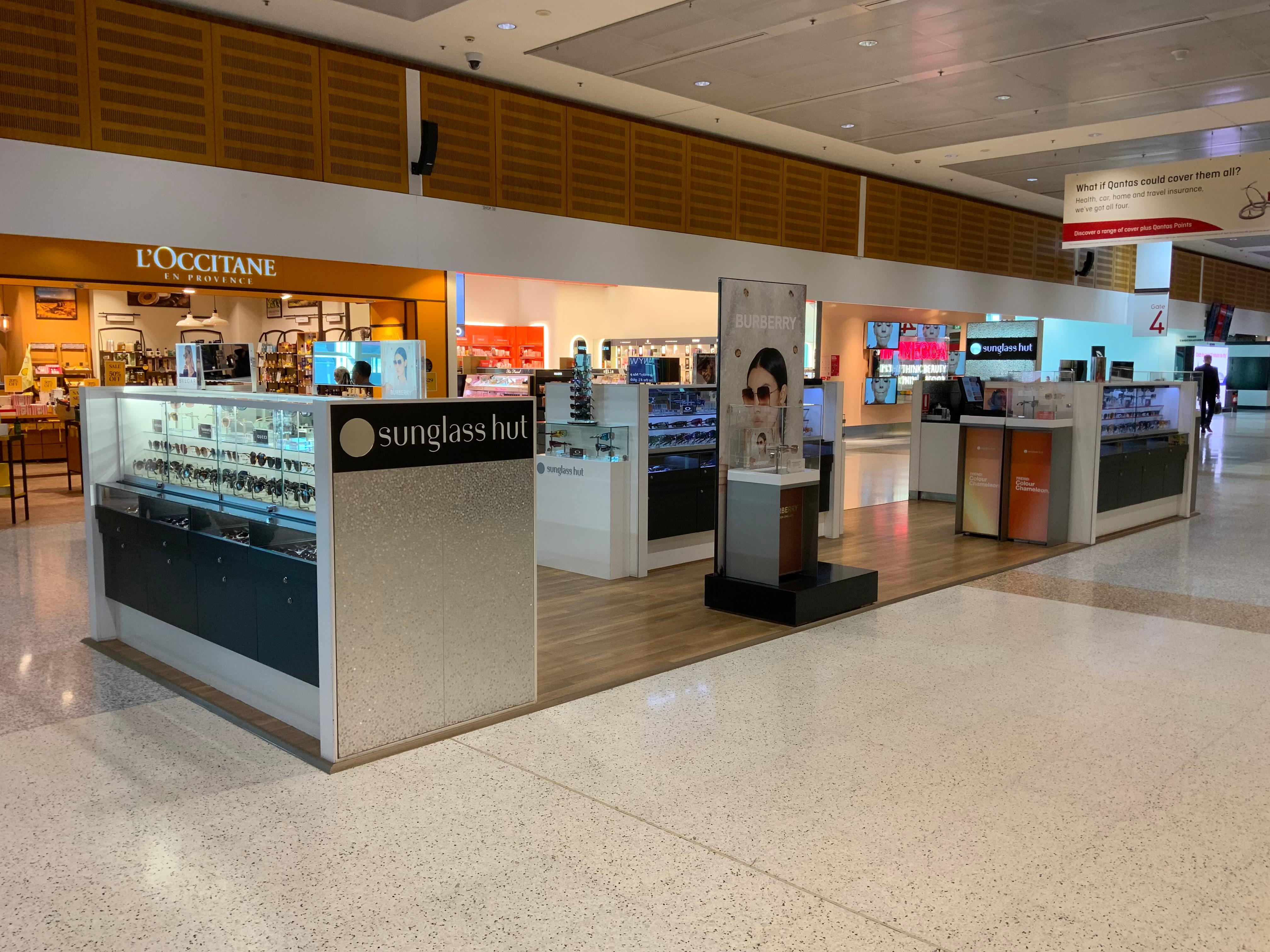 Images Sunglass Hut Sydney Qantas Domestic Terminal