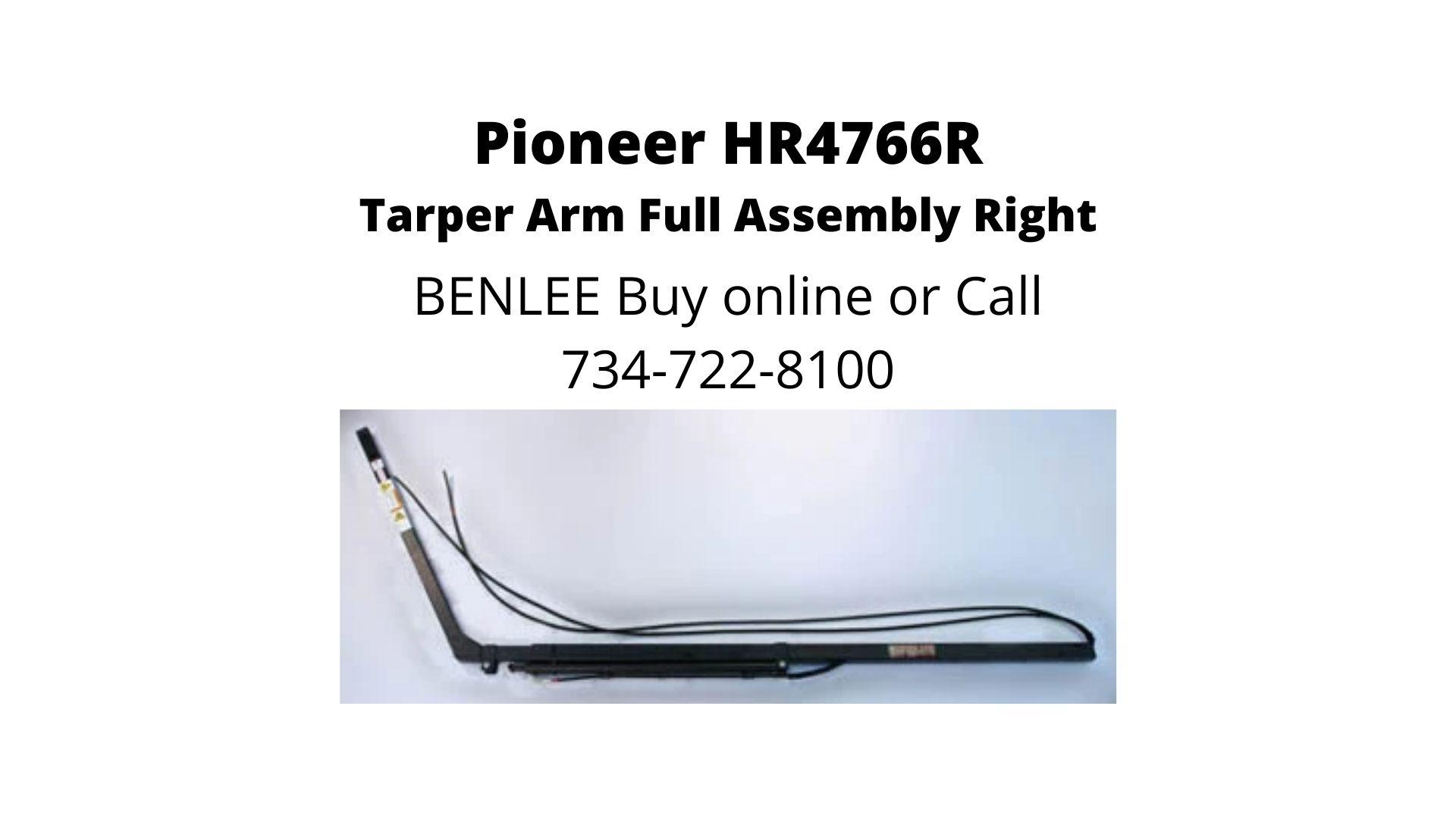 Pioneer HR4766R Tarper arm full assembly Right