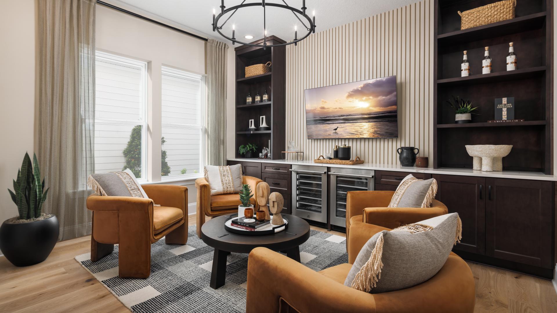 Spacious and flexible rooms with open-concept design