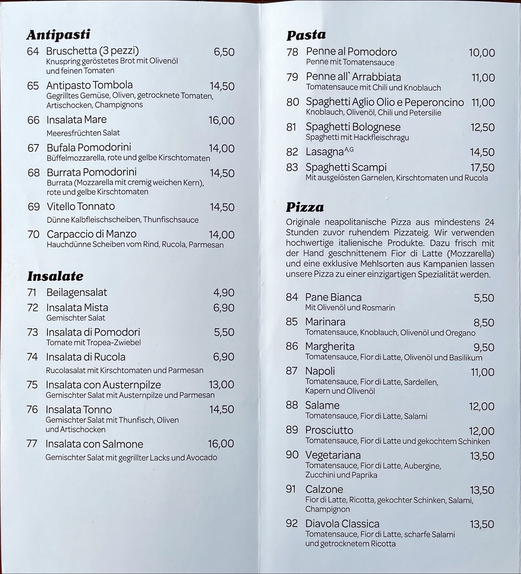 La Tombola Pizzeria & Trattoria, Jahnstr. 2 in Weilheim