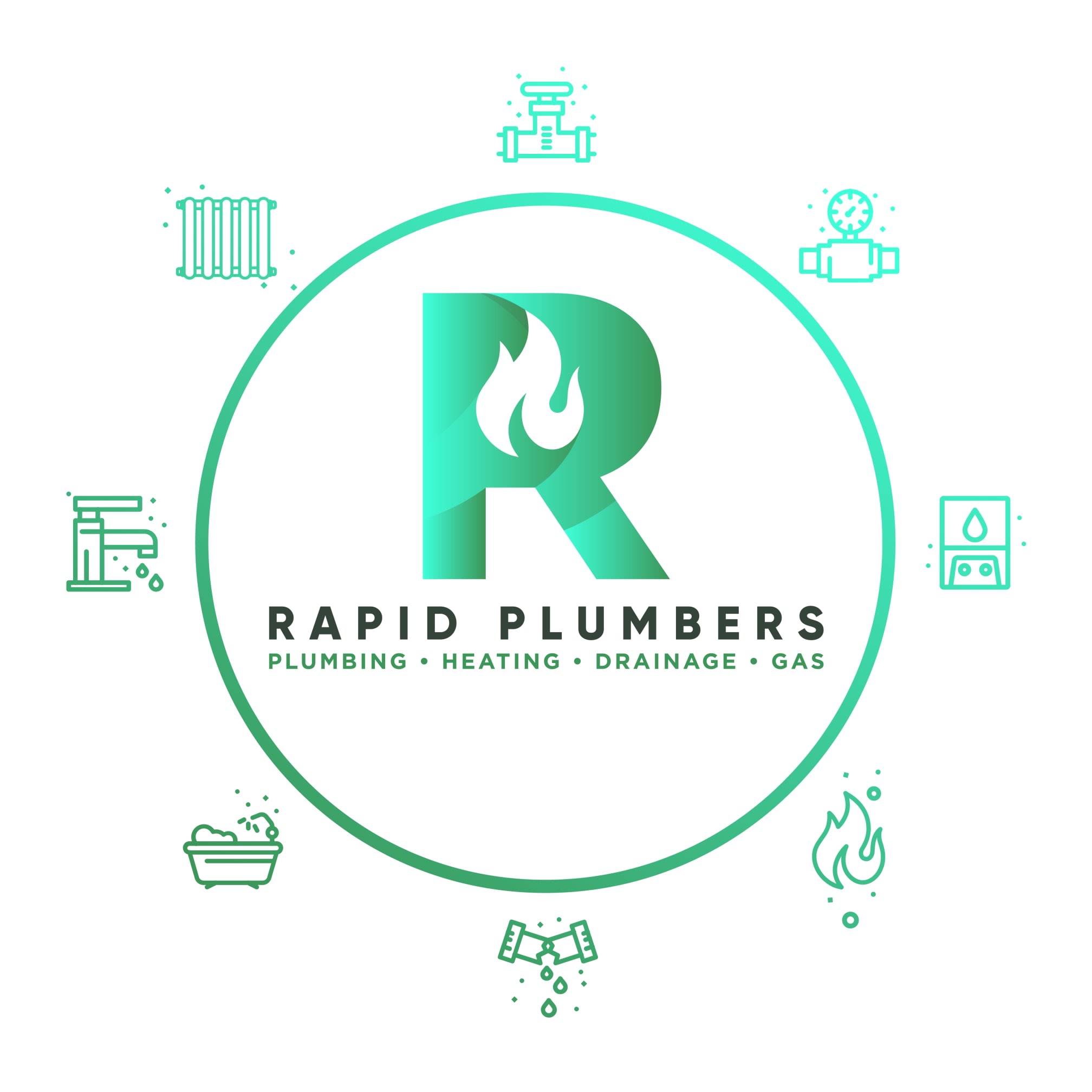 The Rapid Plumbers Logo