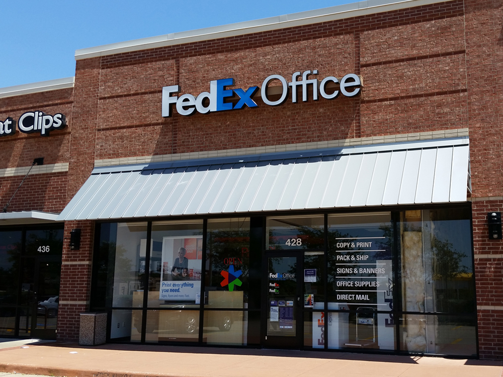 Exterior photo of FedEx Office location at 7645 Custer Rd\t Print quickly and easily in the self-service area at the FedEx Office location 7645 Custer Rd from email, USB, or the cloud\t FedEx Office Print & Go near 7645 Custer Rd\t Shipping boxes and packing services available at FedEx Office 7645 Custer Rd\t Get banners, signs, posters and prints at FedEx Office 7645 Custer Rd\t Full service printing and packing at FedEx Office 7645 Custer Rd\t Drop off FedEx packages near 7645 Custer Rd\t FedEx shipping near 7645 Custer Rd