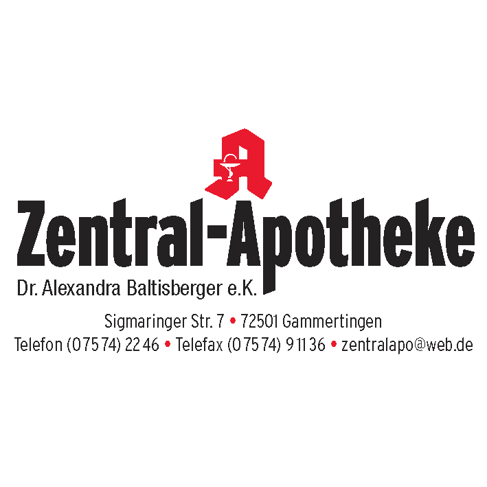 Kundenlogo Zentral-Apotheke Dr. Alexandra Baltisberger e.K.