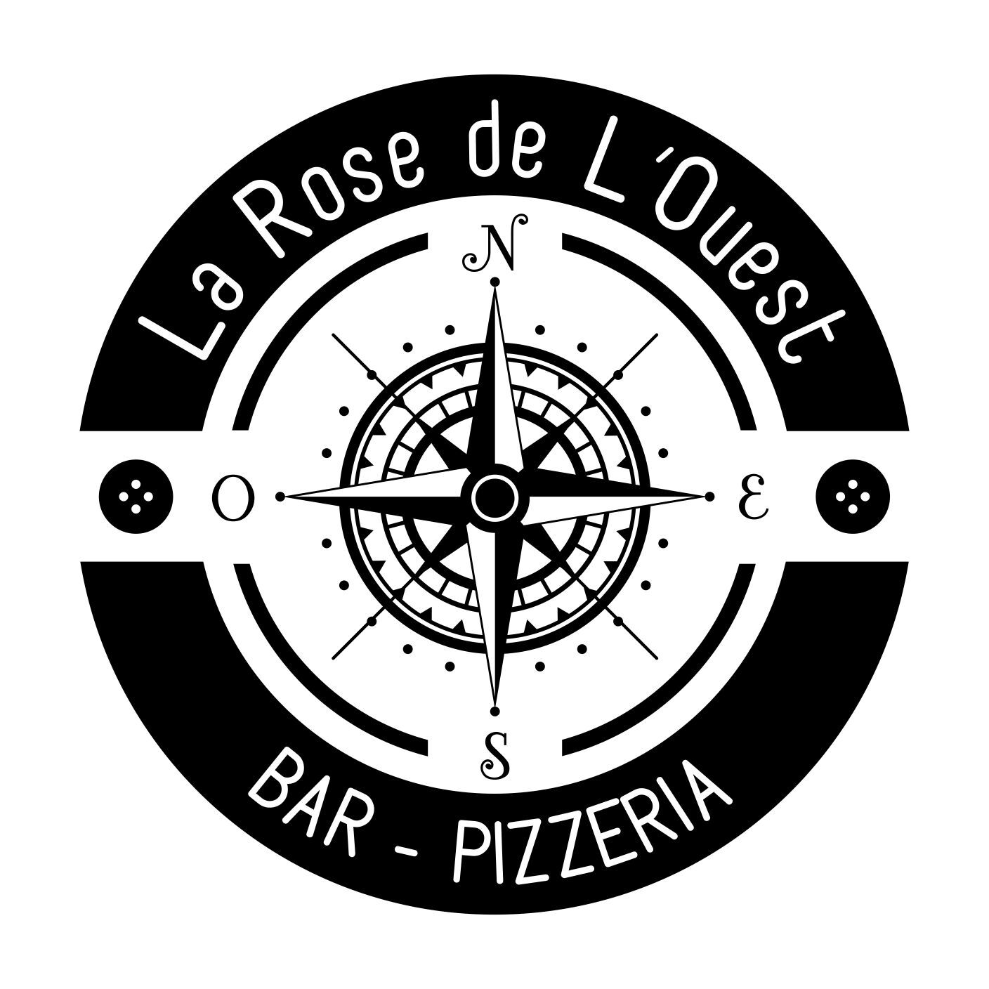 Bar Pizzeria La Rose de l'Ouest Logo