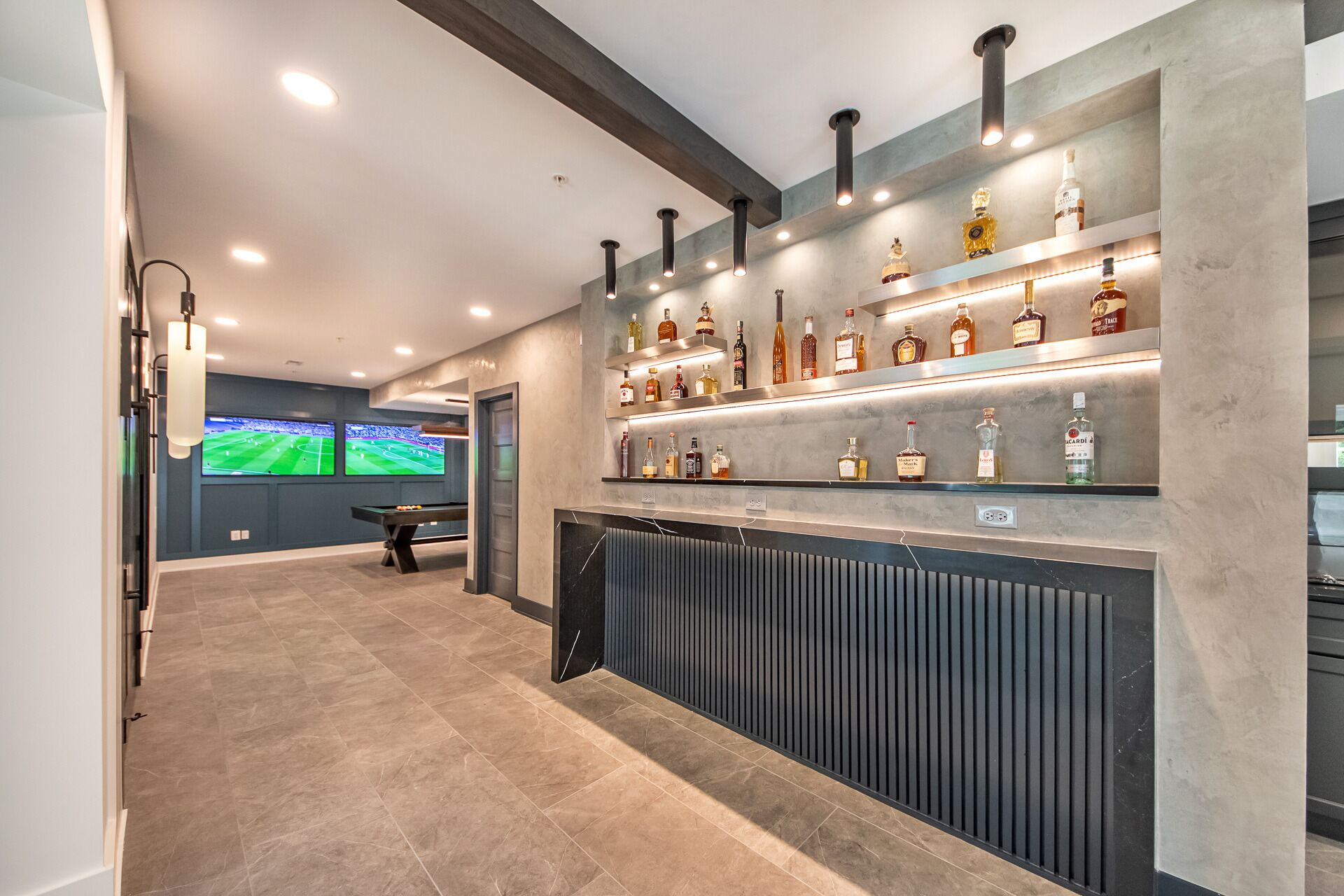 High-end basement finishing and remodeling services in Maryland, Northern Virginia (NOVA) and Washington DC. Where top-notch quality meets endless possibilities.