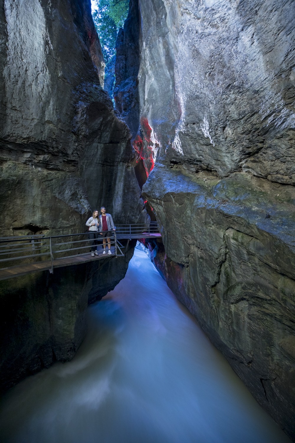 Aareschlucht Eingang West