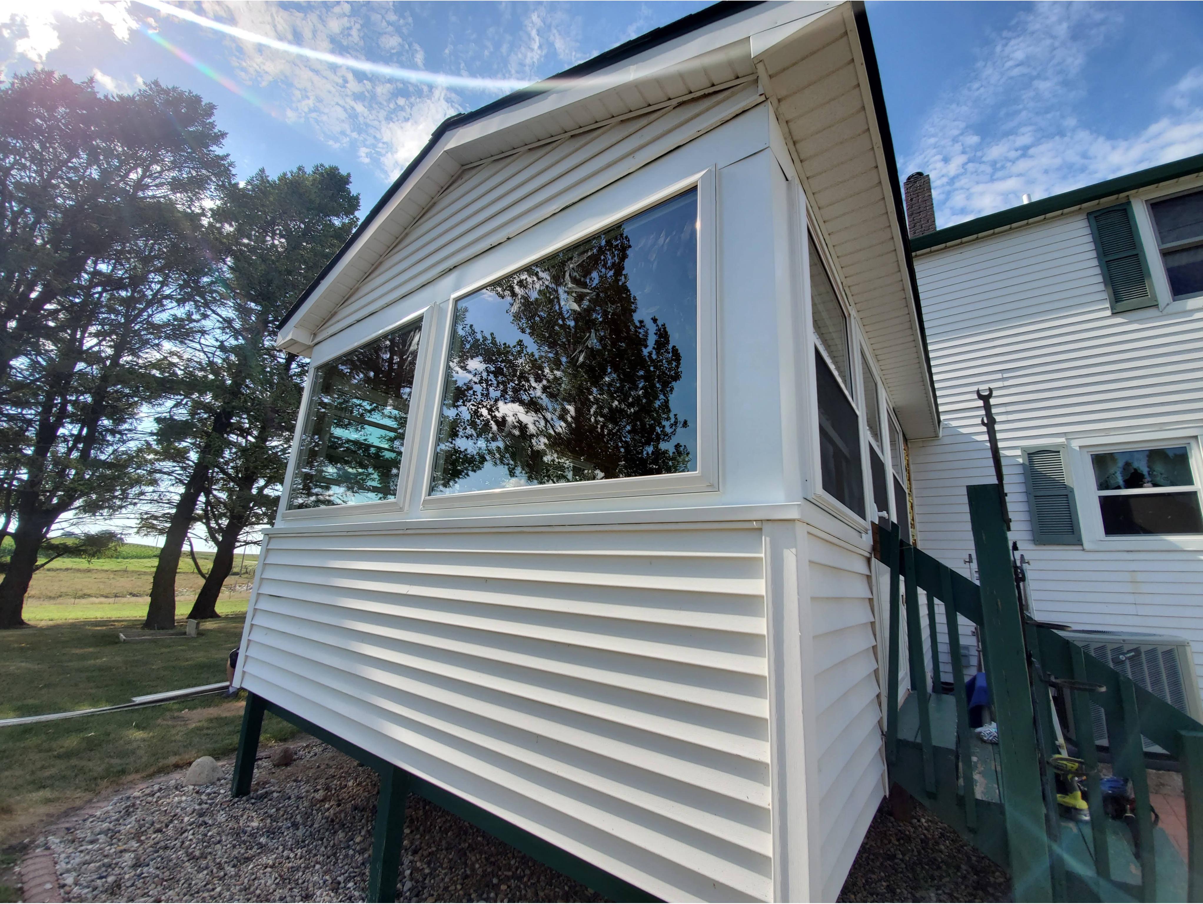 Bump Out Addition of 4 Seasons Porch 