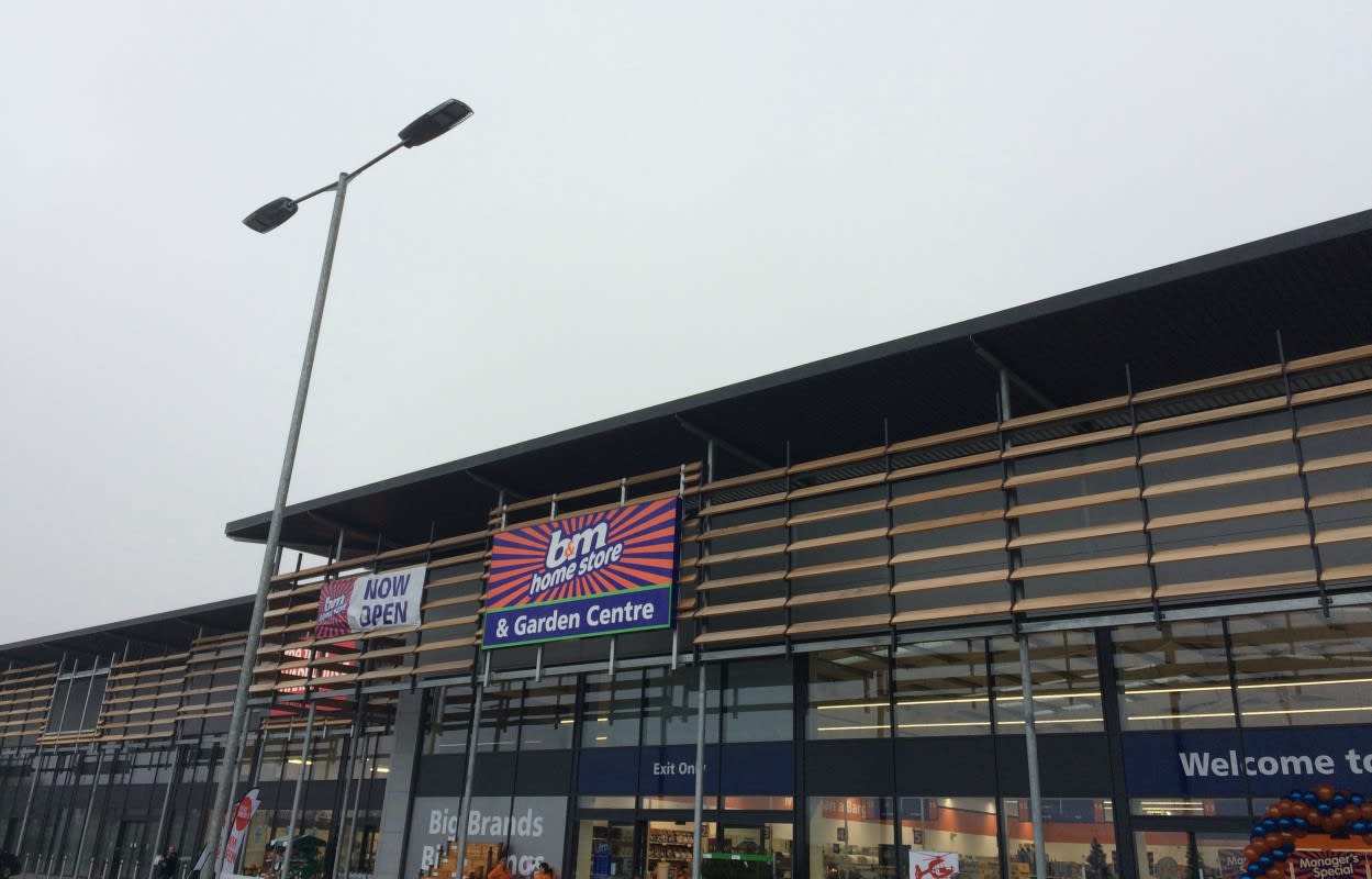 B&M's newest store is located at Cross Hands Business Park, Llanelli.