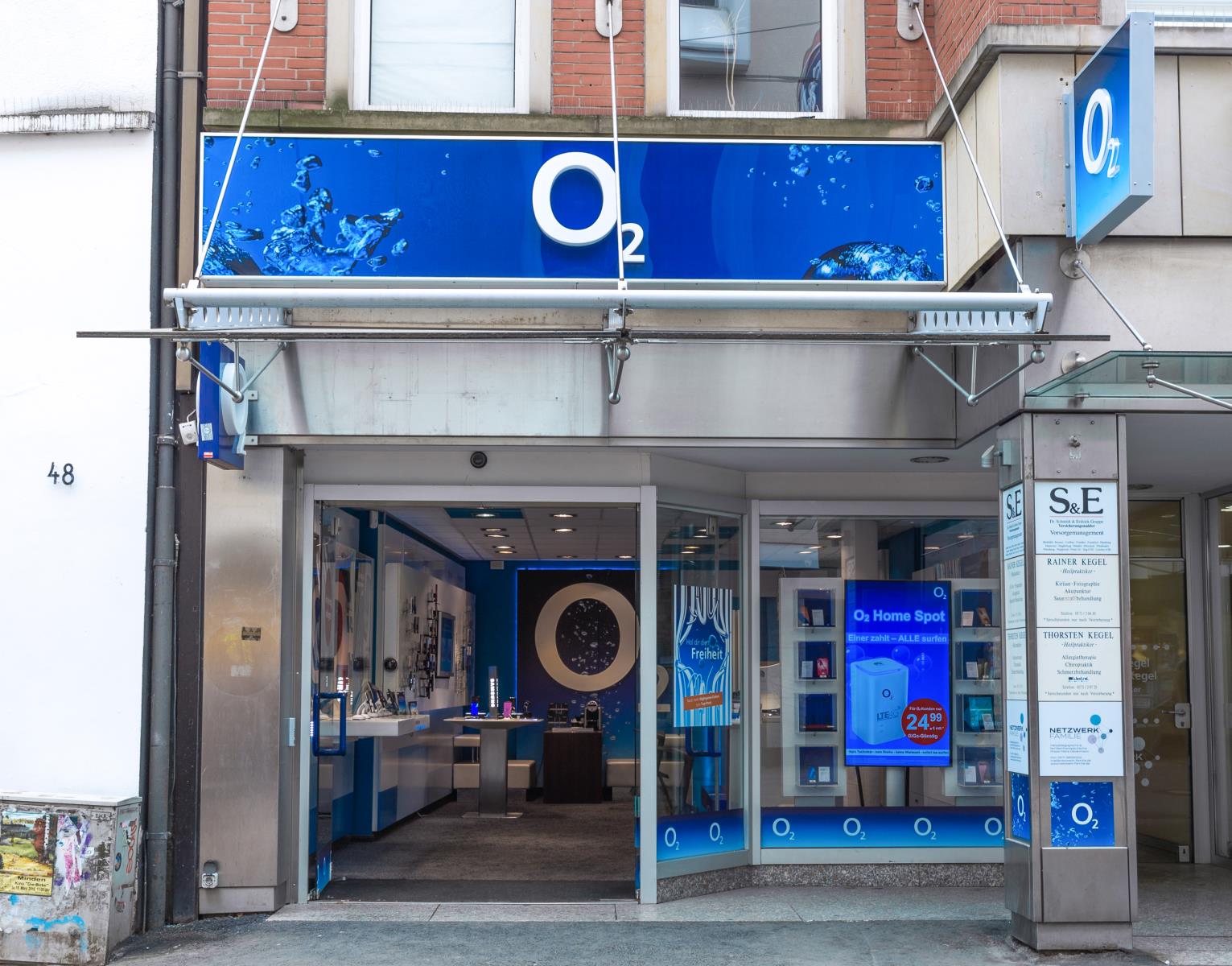 o2 Shop, Bäckerstr. 44-46 in Minden