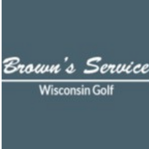 Brown's Service Wisconsin Golf Logo