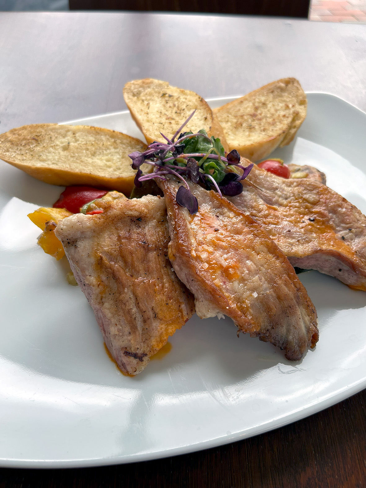 Gegrilltes Steak vom Secreto-Iberico
