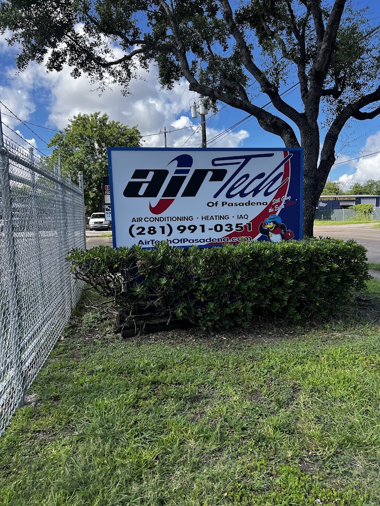 air tech Air Tech of Pasadena building sign