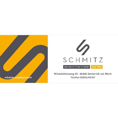 Logo Autohaus Franz Schmitz GmbH & Co. KG