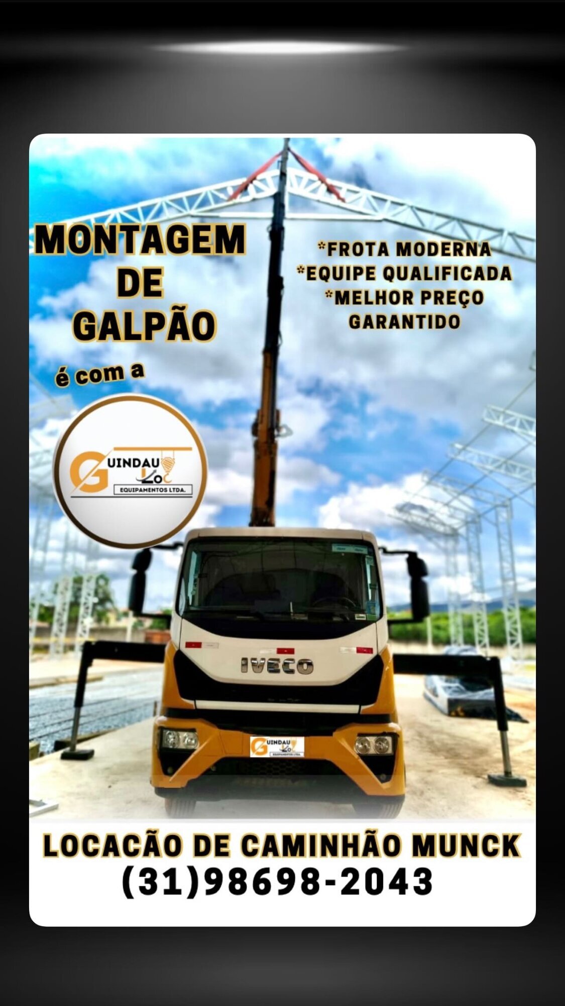 Images Guindauloc - Locação de caminhão munck