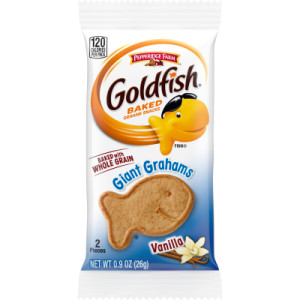 Pepperidge Farm Goldfish Whole Grain Giant Grahams, Vanilla, .9 Ounces, Pack of 300 featured image