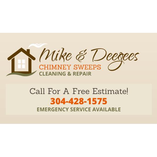 Mike & Deegee's Chimney Sweeps Cleaning & Repair Logo