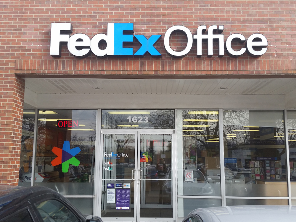 Exterior photo of FedEx Office location at 1623 Waukegan Rd\t Print quickly and easily in the self-service area at the FedEx Office location 1623 Waukegan Rd from email, USB, or the cloud\t FedEx Office Print & Go near 1623 Waukegan Rd\t Shipping boxes and packing services available at FedEx Office 1623 Waukegan Rd\t Get banners, signs, posters and prints at FedEx Office 1623 Waukegan Rd\t Full service printing and packing at FedEx Office 1623 Waukegan Rd\t Drop off FedEx packages near 1623 Waukegan Rd\t FedEx shipping near 1623 Waukegan Rd