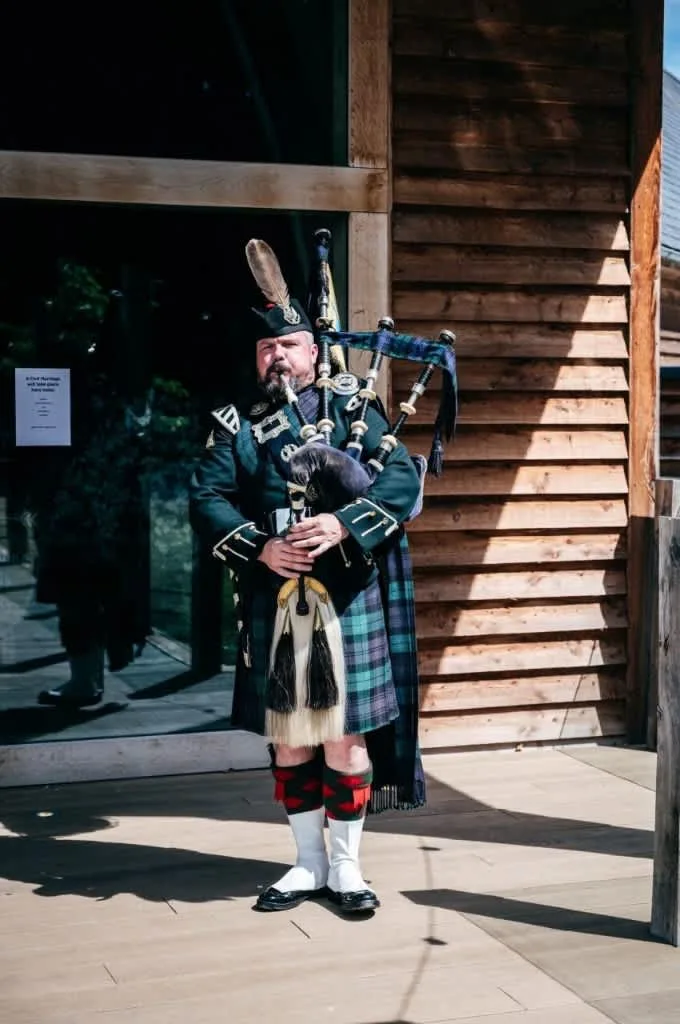 Images Andrew Paton Highland Bagpiper