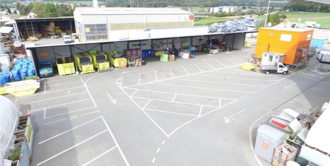 REWAG Recycling- und Entsorgungscenter Wiggertal AG, Gewerbegebiet Kornweg in Oftringen