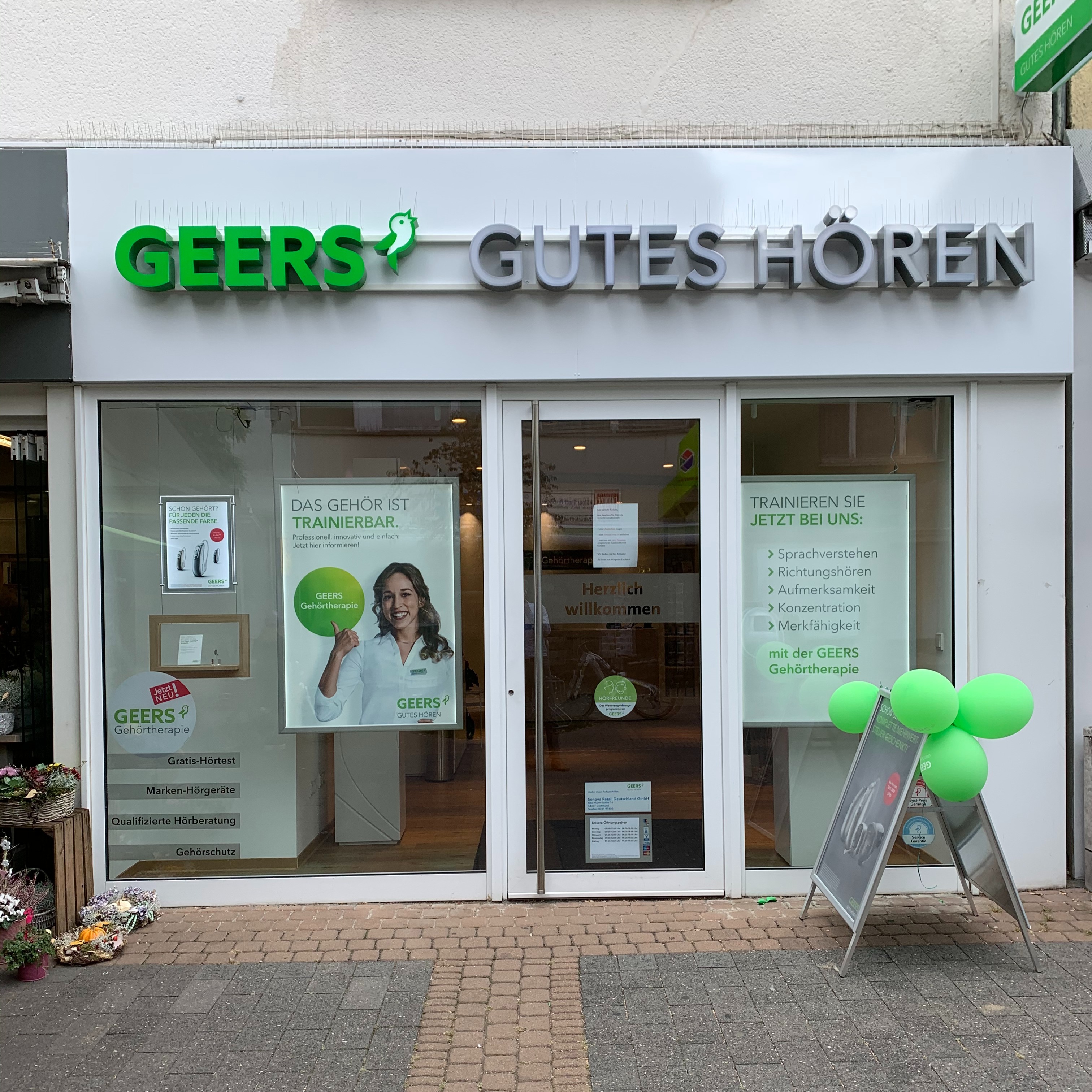 Außenaufnahme vom GEERS Fachgeschäft