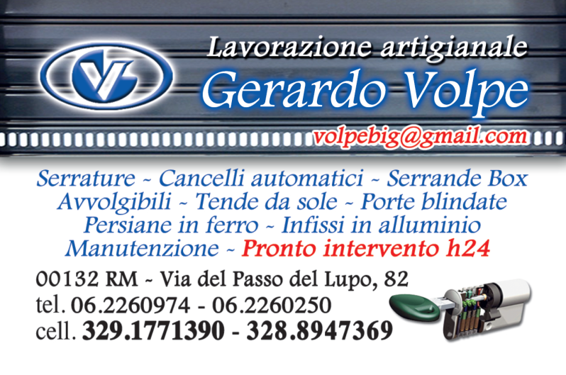 Images Gerardo Volpe Fabbro - Pronto Intervento H24 - Aperture Porte - Manutenzioni Var