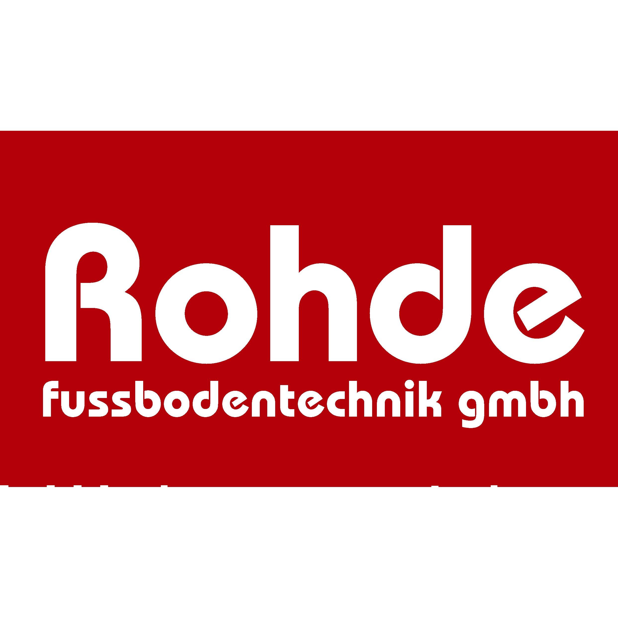 Logo Rohde Fußbodentechnik GmbH