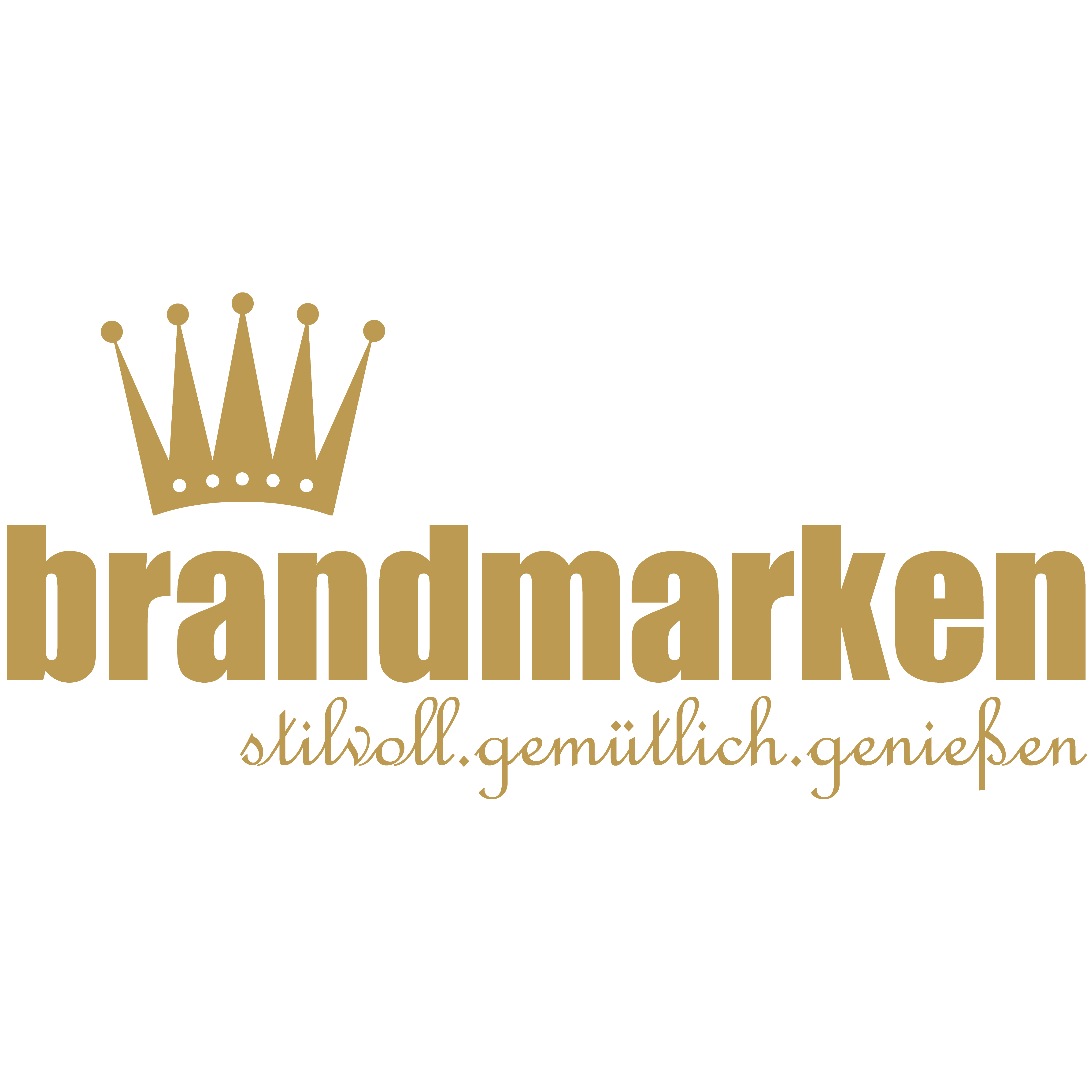Café brandmarken Logo