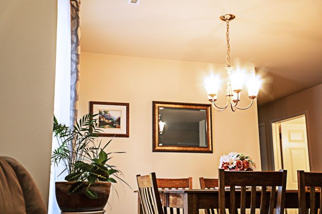 Shaker Run Apartment Dining Room