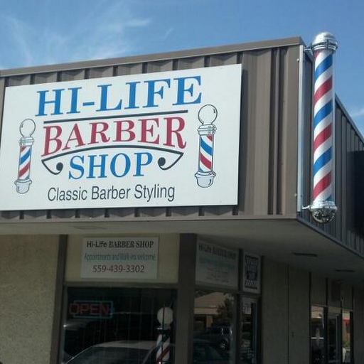 Hi-Life Barbershop Logo