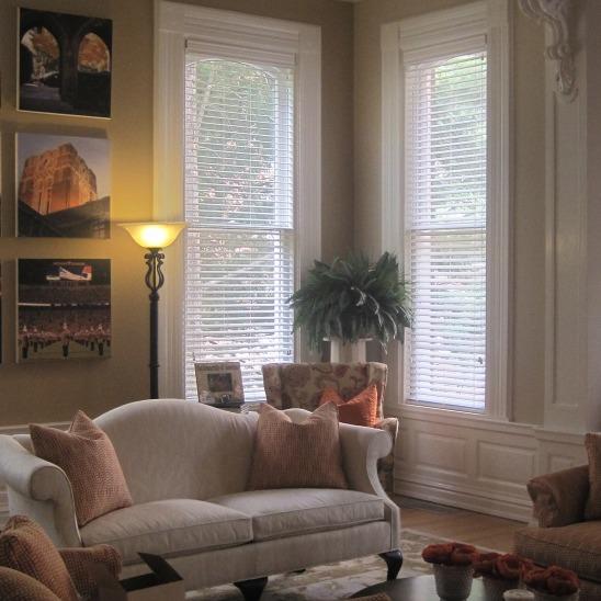 Faux Wood Blinds from Budget Blinds of Knoxville & Maryville instantly transformed this North Knoxvi Budget Blinds of Knoxville & Maryville Knoxville (865)588-3377