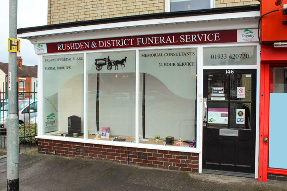 Rushden & District Funeral Directors Rushden 01933 420720