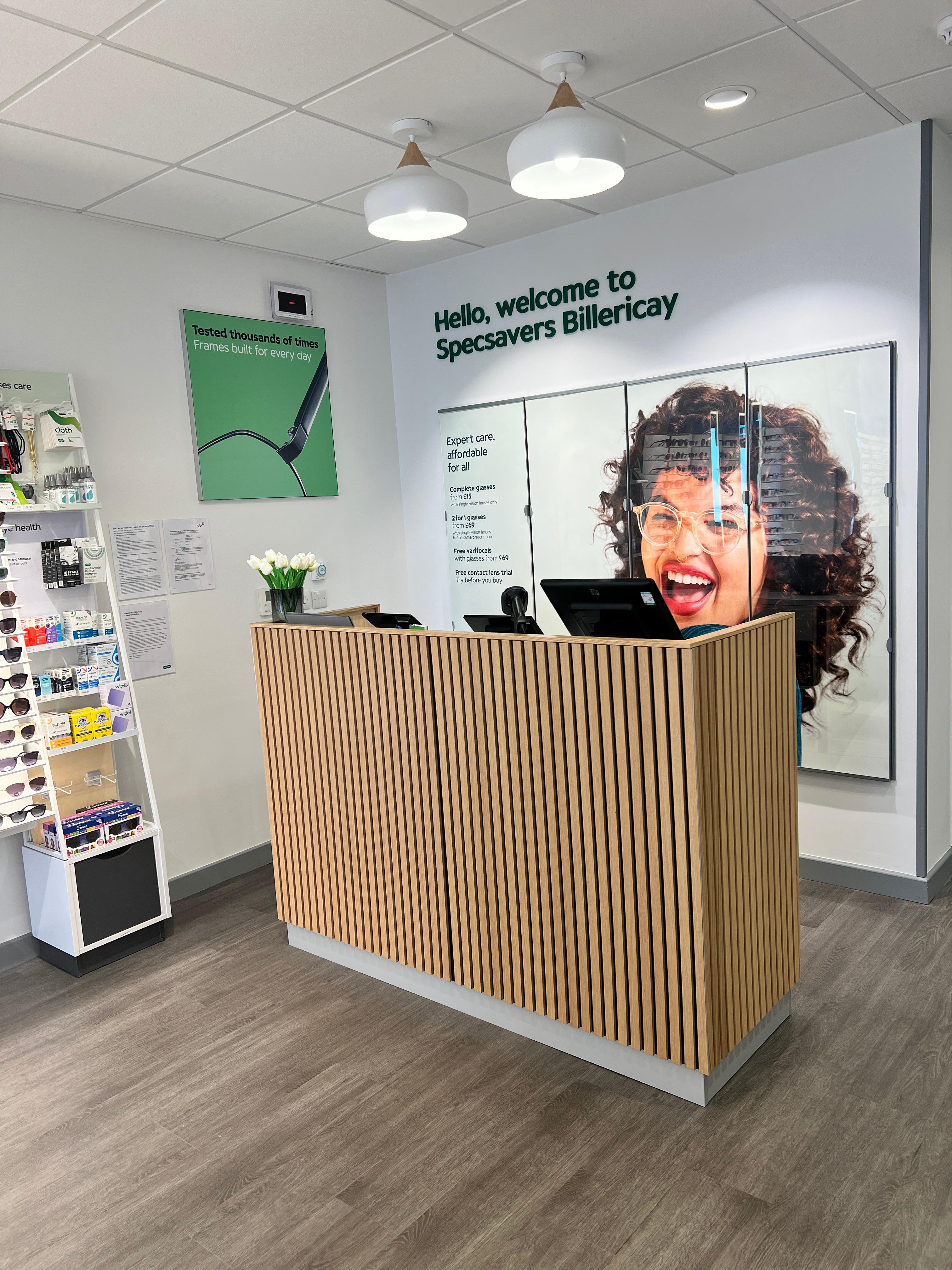Specsavers Opticians and Audiologists - Billericay Specsavers Opticians and Audiologists - Billericay Billericay 01277 635610