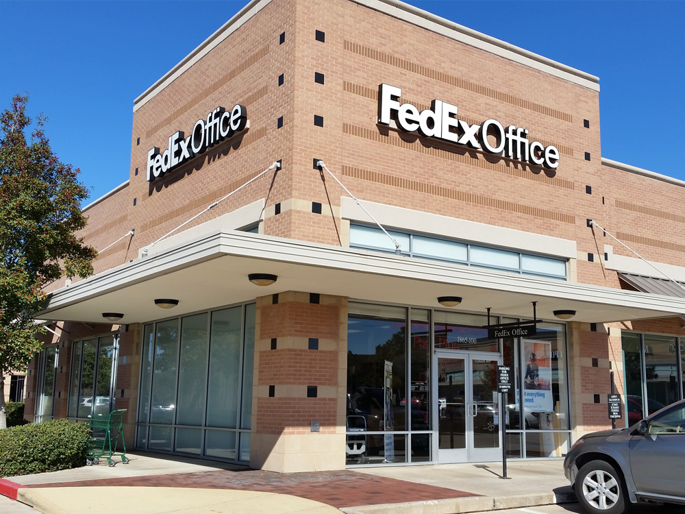 Exterior photo of FedEx Office location at 1865 Hwy 6\t Print quickly and easily in the self-service area at the FedEx Office location 1865 Hwy 6 from email, USB, or the cloud\t FedEx Office Print & Go near 1865 Hwy 6\t Shipping boxes and packing services available at FedEx Office 1865 Hwy 6\t Get banners, signs, posters and prints at FedEx Office 1865 Hwy 6\t Full service printing and packing at FedEx Office 1865 Hwy 6\t Drop off FedEx packages near 1865 Hwy 6\t FedEx shipping near 1865 Hwy 6
