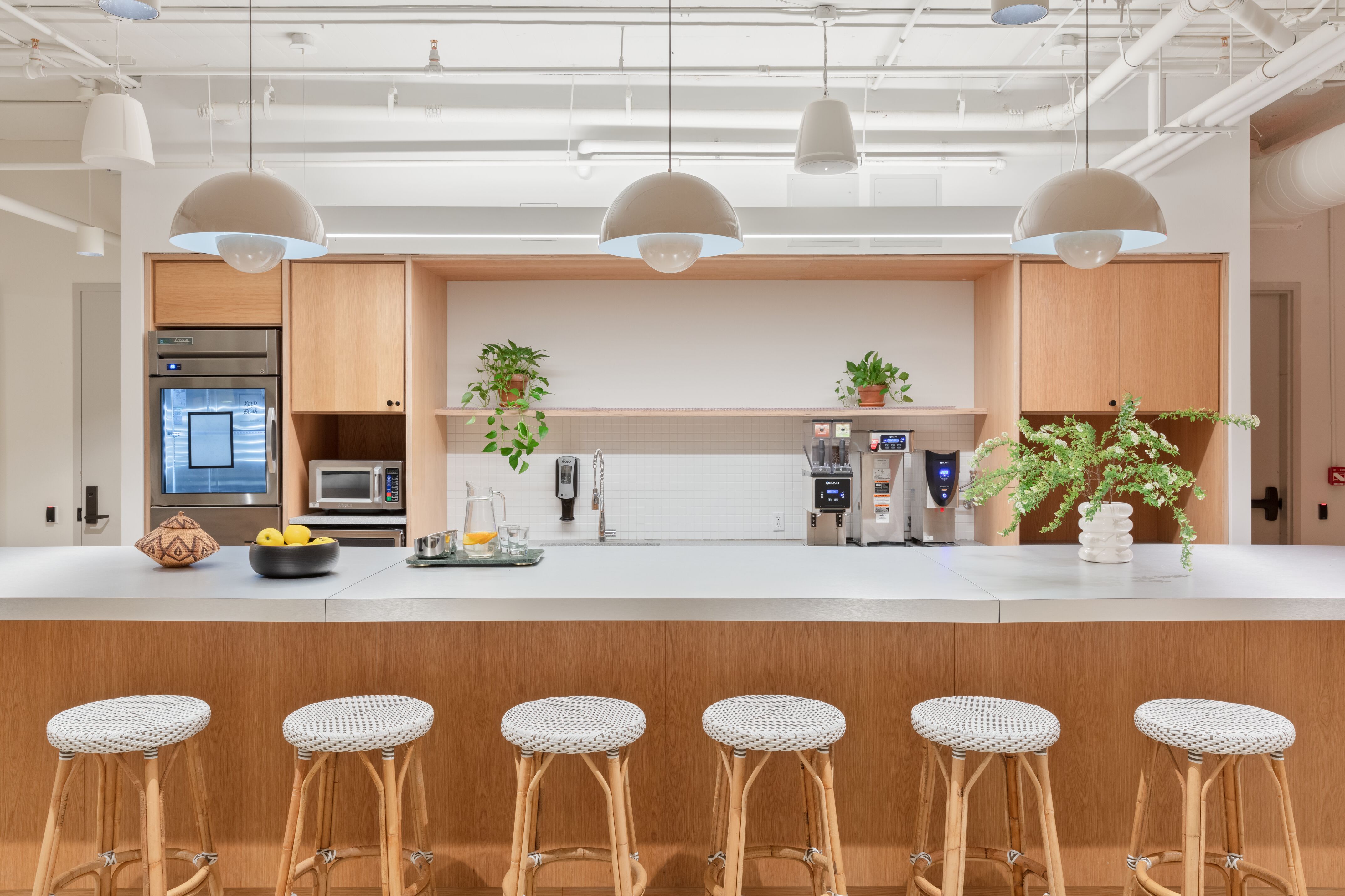 Kitchen WeWork Coworking & Office Space New York (646)859-3621