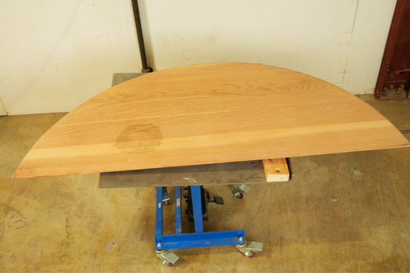 Table Top With Stain