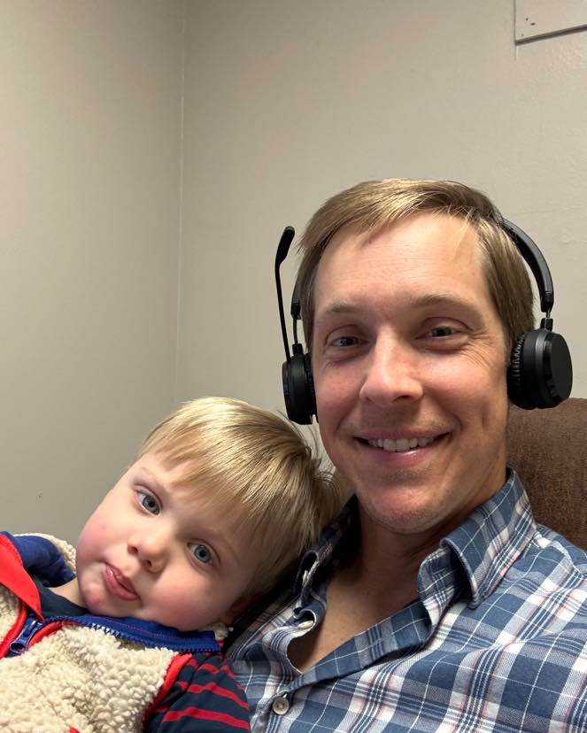 We brought in some extra help today&hellip; still working on his office skills. But I&rsquo;d say he nailed the morale boost!