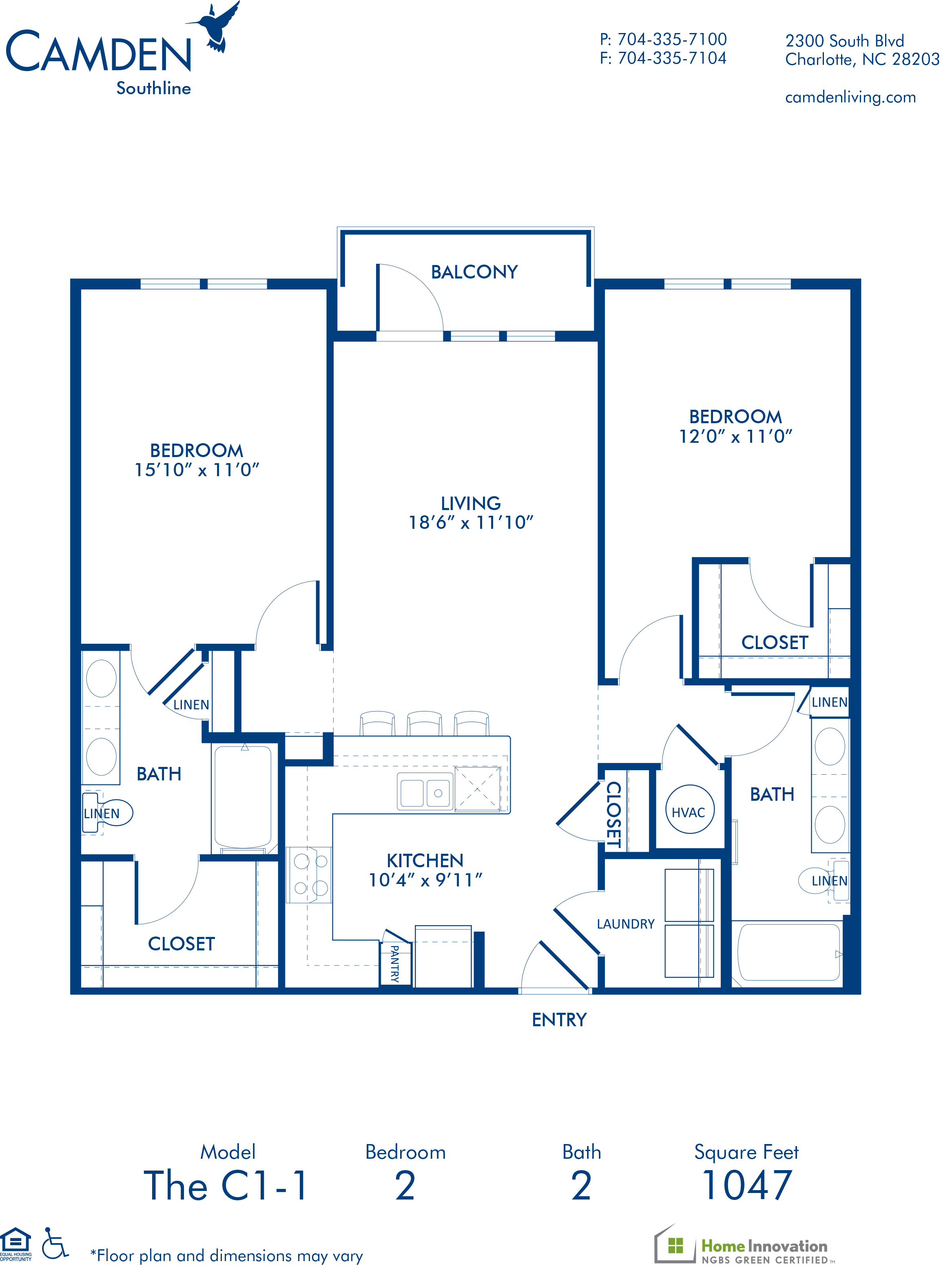 Camden Southline Apartments Photo