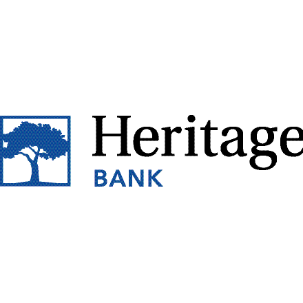 Kyle Gibson - Heritage Bank Logo